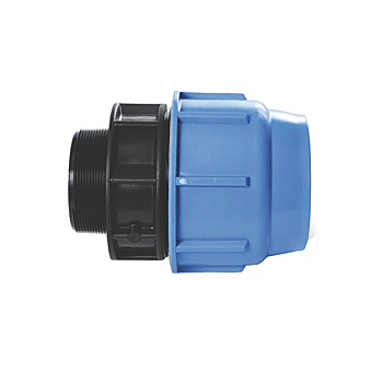 Klemkoppeling 20 x 1" buitendraad KIWA