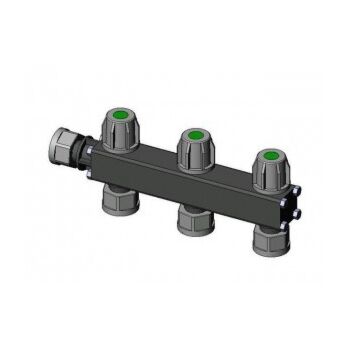 LEV Groepenverdeler met afsluitkranen