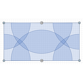 Beregeningset paardenbak 40 x 20 RAINBIRD 6504