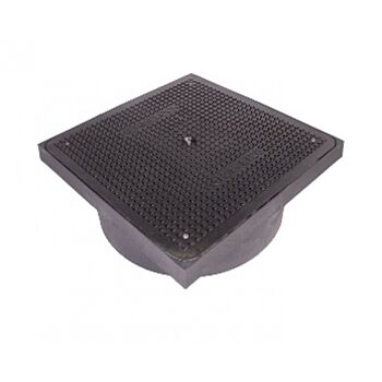 Pompput deksel Composiet 400x400mm Ø315mm