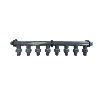 PVC 8 groeps verdeler 1" buitendraad
