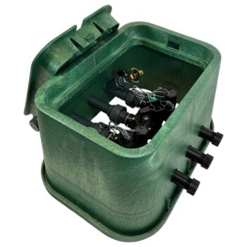 RAINBIRD 3 groepen kleppenput 1" - 9Vdc- met afblaaspunt - RTS Premium