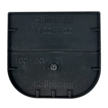 SAB eindschot blind t.b.v. draingoot 100x100mm