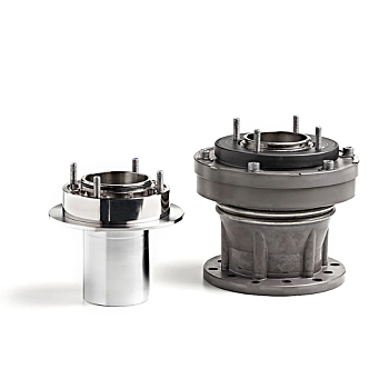 Flens DN80 met 2" binnendraad