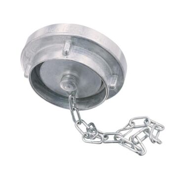 Storz blindkap met ketting aluminium