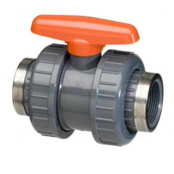 PVC kogelkraan 3/4" x 3/4" VDL