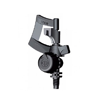 Zwart instelbaar roterend