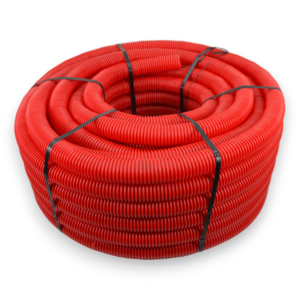 Pe kabelbeschermbuis rood