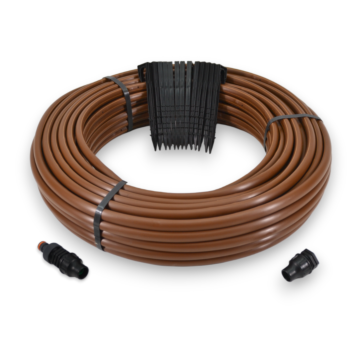 Druppelslang actiepakket 50 meter 2.3 l/u,33cm RAINBIRD 16mm