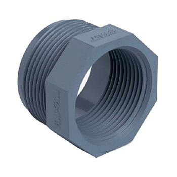 PVC verloopring draad/draad 16 bar Kiwa