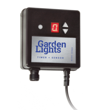 Gardenlights 12V Donker-Licht Sensor met Timer (max 150W)