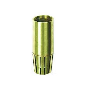 Voetklep smal model messing
