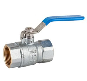 Kogelkraan 40 bar bi. x bi. draad, volle doorlaat, hendel roestvast staal