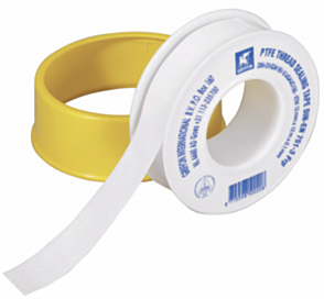 PTFE gastape rol 12 meter teflon 0.1mm