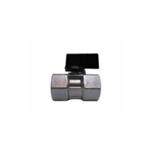 Kogelkraan mini 2x binnendraad 1/4"