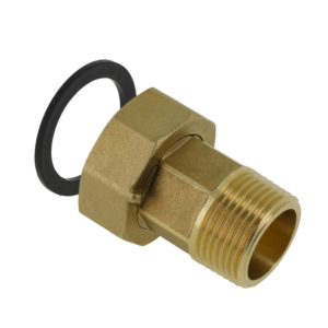 2 Delig verloop Binnendraad 2" x Buitendraad 1¼" 