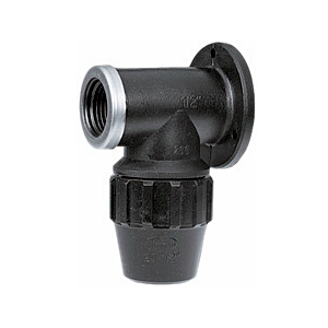 PP Muurplaat 16mm x 1/2" binnendraad