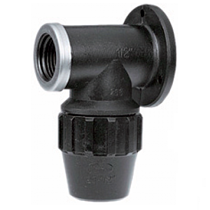 PP Muurplaat 32mm x 1" binnendraad