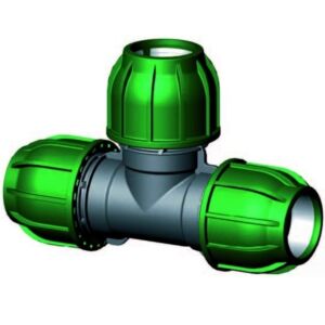 Klemkoppeling T-stuk 50x50x50mm