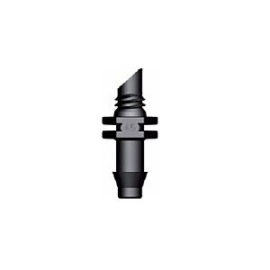 Verbinder recht 4mm tule x draad 