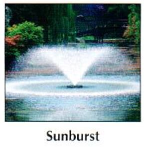 Otterbine Sunburst fontein