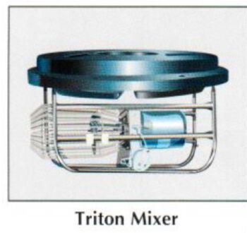 Otterbine Fontein Beluchter Triton Mixer